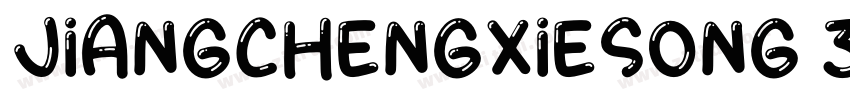 JiangChengXieSong 30字体转换